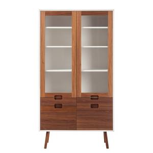 Vitrine Verwood Braun - Holzart/Dekor - 100 x 185 x 42 cm