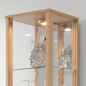 Vitrine Exhibit I Inkl. Beleuchtung - Buche Dekor - 5