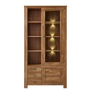 Armoire vitrine Glenrothes Imitation acacia