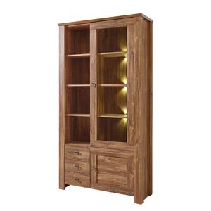 Armoire vitrine Glenrothes Imitation acacia