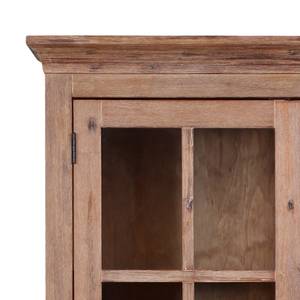 Armoire vitrine Le Havre III Acacia massif