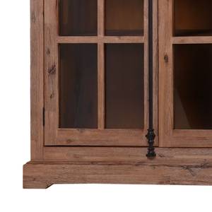 Armoire vitrine Le Havre IV Acacia massif