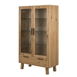 Armoire vitrine Mesa Chêne sauvage