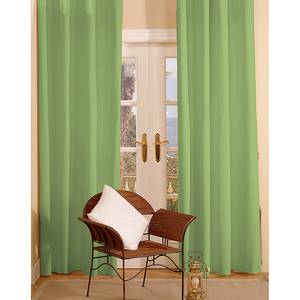 Rideau Atago (galon fronceur inclus) Vert clair - 130 x 260 cm