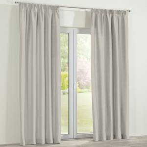 Gordijn Linen (inclusief krullint) Beige - 130 x 260 cm