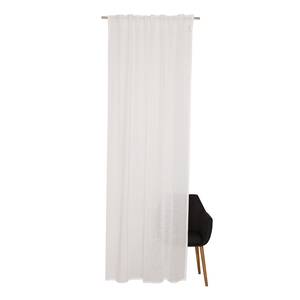 Vorhang Soho Webstoff - Weiß