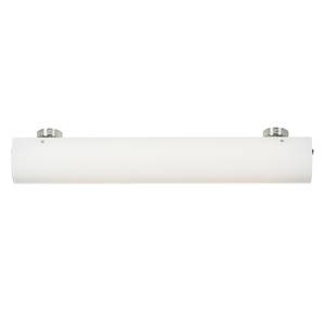 Wand-/plafondlamp Tub-O glas/metaal - wit - 2 lichtbronnen - 90cm