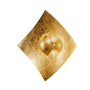 Wandleuchte Quadrangolo Gold Metall / Glas - Gold - 2-flammig