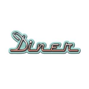 Wandafbeelding Diner Meerkleurig - Wit - Natuurvezel - 18 x 50 x 1.4 cm