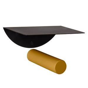 Wandboard (2er Set)  Clomeo Birke massiv - Gelb / Schwarz