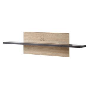 Wandboard Zinnowitz Eiche Sonoma Dekor / Anthrazit