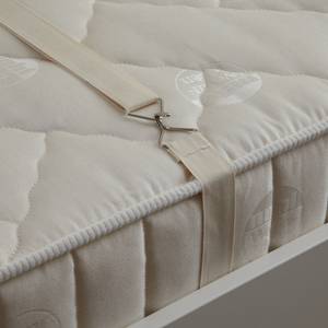 Wandklapbed combinatie Godia I Wit/Sonoma eikenhouten look - Bonell-binnenveringmatras