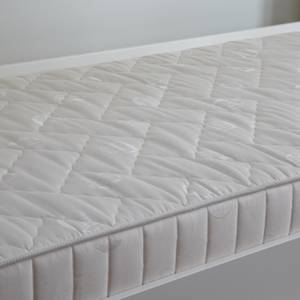 Set camera da letto a scomparsa Godia II Bianco / Effetto quercia di Sonoma - Materasso in schiuma a freddo