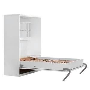 Wandklapbed KiYDOO Wit - 110 x 205cm - Koudschuimmatras