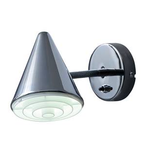 Wandlamp Arrow zilverkleurig metaal 1 lichtbron