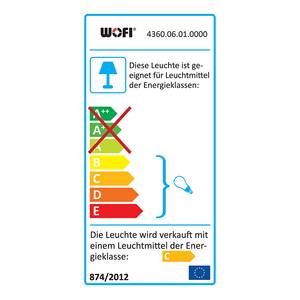 Wandleuchte Astro Chrom, Gläser mit Drahtgeflecht - Halogen - 6-flammig