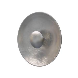 Wandleuchte Aura Sol Silber Metall / Glas - Silber - 4-flammig