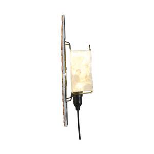 Wandlamp Bankok schelpen bruin 1 lichtbron