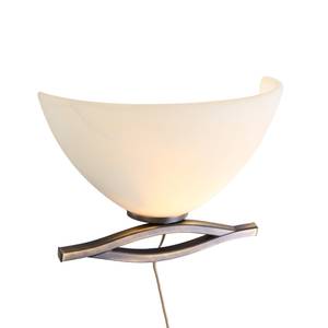 Wandlamp Capri 1 lichtbron gebruind messingkleurig