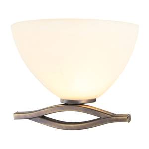 Wandlamp Capri 1 lichtbron gebruind messingkleurig