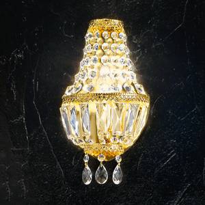 Wandleuchte  Cupola Gold Metall/Glas 1-flammig