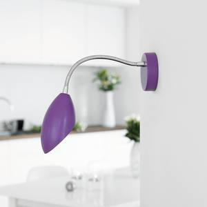 Applique murale Diva Métal Violet 1 ampoule