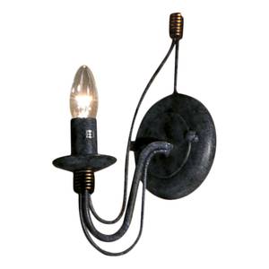 Lampada da parete Filo Metallo Nero bluastro 1 luce