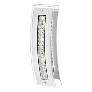 LED-Wandleuchte Goran Eisen Silber 2-flammig