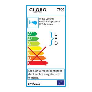 Lampada a parete LED Gordon Alluminio - Color argento - 1 luce