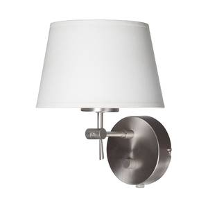 Wandlamp armatuur Gramineus 1 lichtbron mat nikkelkleurig