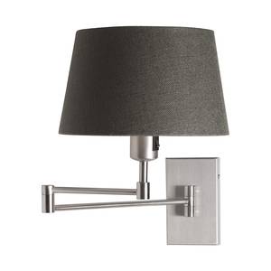 Wandlamp armatuur Gramineus 1 lichtbron mat nikkelkleurig