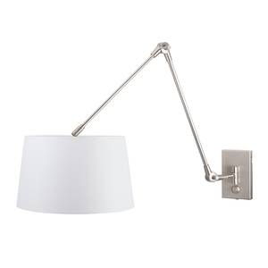 Wandlamp armatuur Gramineus 1 lichtbron mat nikkelkleurig