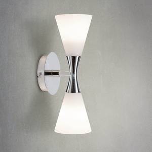 Lampada da parete Harlekin Metallo/Bianco 1 luce