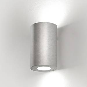 Applique murale LED Indiana Aluminium Argenté 24 ampoules