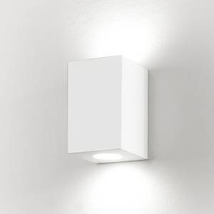 LED-wandlamp Kansas aluminium - wit - 24 lichtbronnen