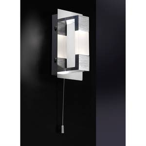 LED-Wandleuchte Kemos Aluminium Silber 2-flammig