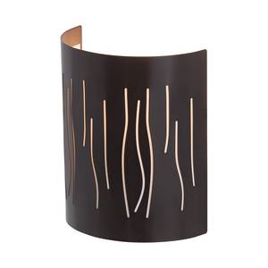 Wandlamp Kinley bruin metaal 1 lichtbron