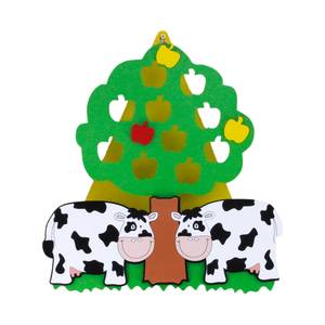 Applique murale Vaches Paula Bois 1 ampoule