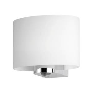 Wandlamp wit metaal 1 lichtbron