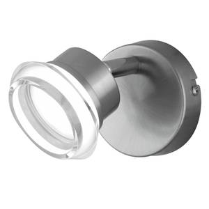 LED-Wandleuchte Morgan Metall / Acrylglas - 1-flammig