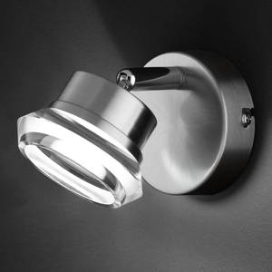 LED-Wandleuchte Morgan Metall / Acrylglas - 1-flammig