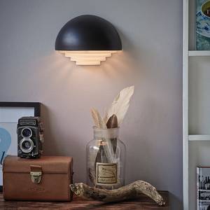 Wandlamp Motown zwart metaal 1 lichtbron