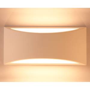 Energiezuinige wandlamp Ophelia gips - Aantal lichtbronnen: 2