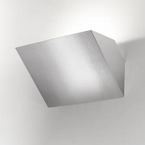 LED-wandlamp Oregon aluminium - zilverkleurig - 24 lichtbronnen