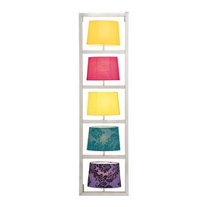 Wandlamp Parecchi Vertikal verschillende kleuren/chroom