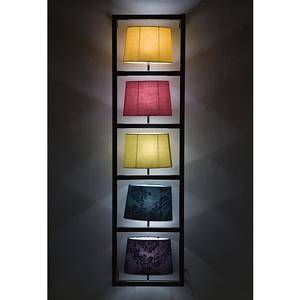 Lampada da parete Parecchi Vertikal Multicolore/Cromo