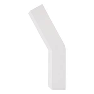 Halogeen-wandlamp Phoebe II gips - 1 lichtbron