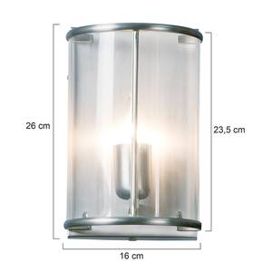 Wandlamp Pimpernel 1 lichtbron mat nikkelkleurig