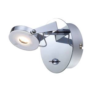 Wandlamp Platrix metaal zilverkleurig