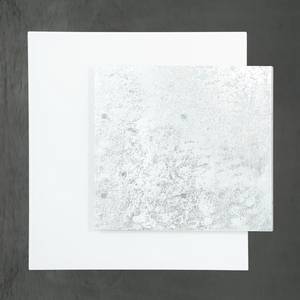 Wandleuchte Royale Glas / Eisen - 2-flammig - Silver White